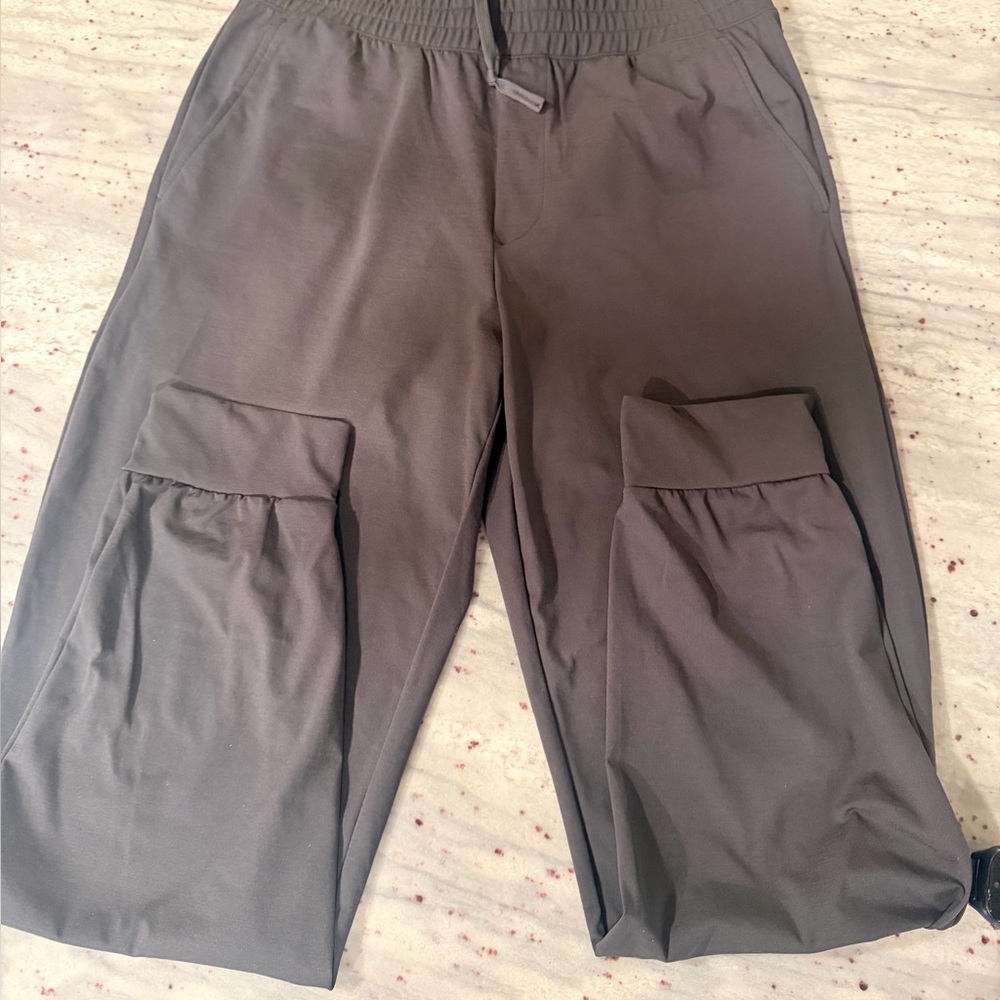 Uniqlo Ultra Stretch Active Jogger Pants . Men's. Charcoal grey. Medium.